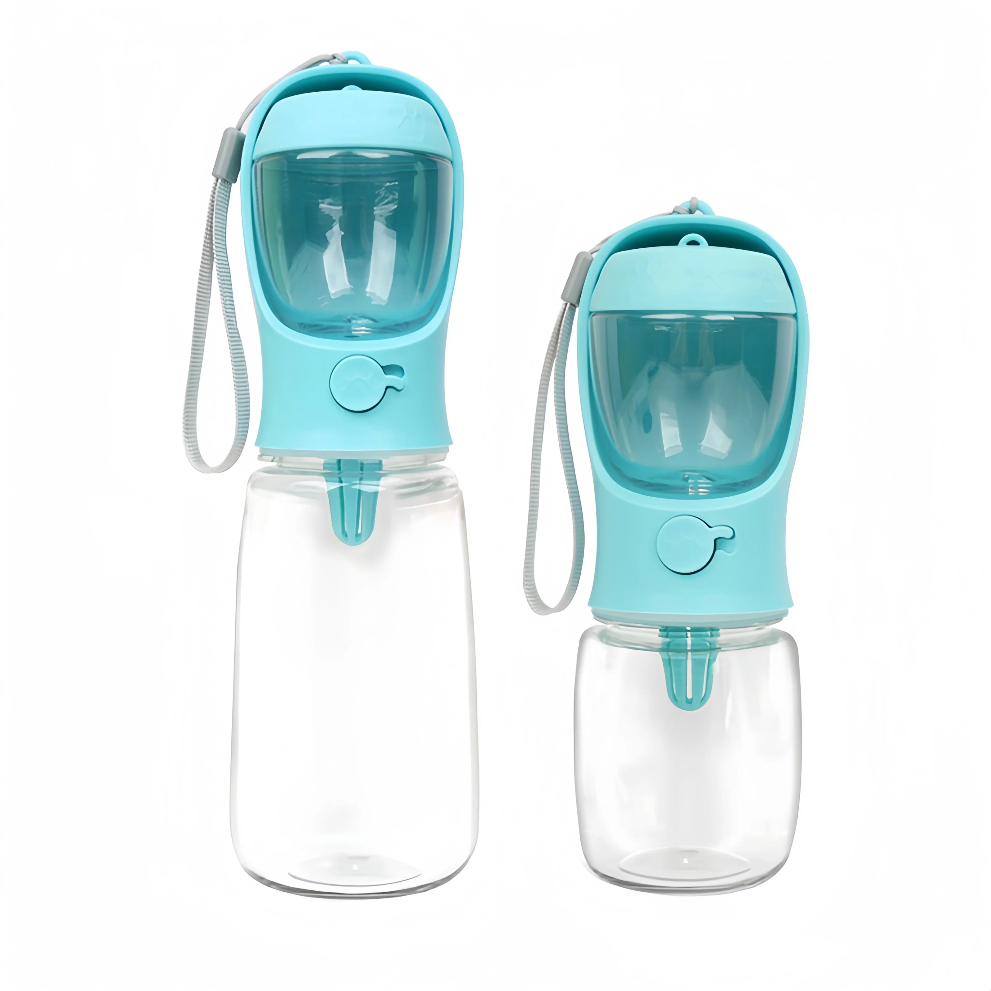 Portable Pet Water Bottle with Food Storage